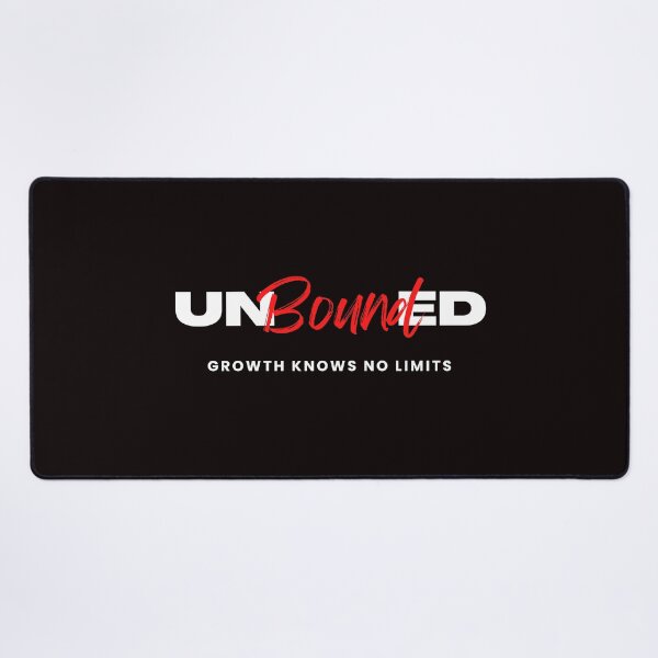 Item preview, UNBOUNDED - Motivational and Inspirational saying for success Seekers designed and sold by CHAMSSTORE.