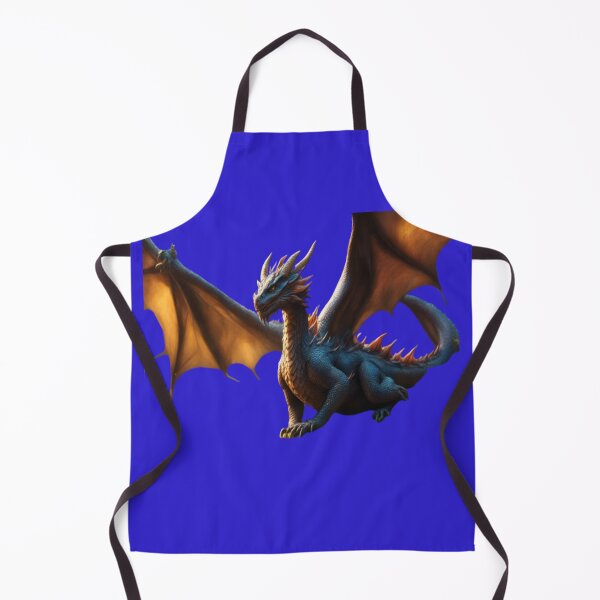 Item preview, Dragon with wings spread (Dark Blue) designed and sold by Midnight Veil Designs.