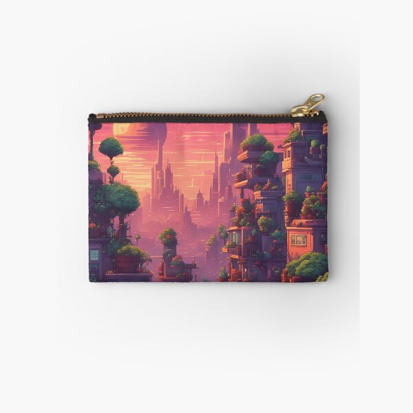 Item preview, Alien CityScape During Sunset designed and sold by LostStudio.