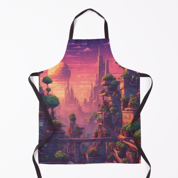 Item preview, Alien CityScape During Sunset designed and sold by LostStudio.