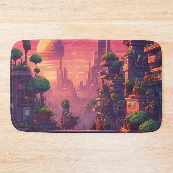 Item preview, Alien CityScape During Sunset designed and sold by LostStudio.
