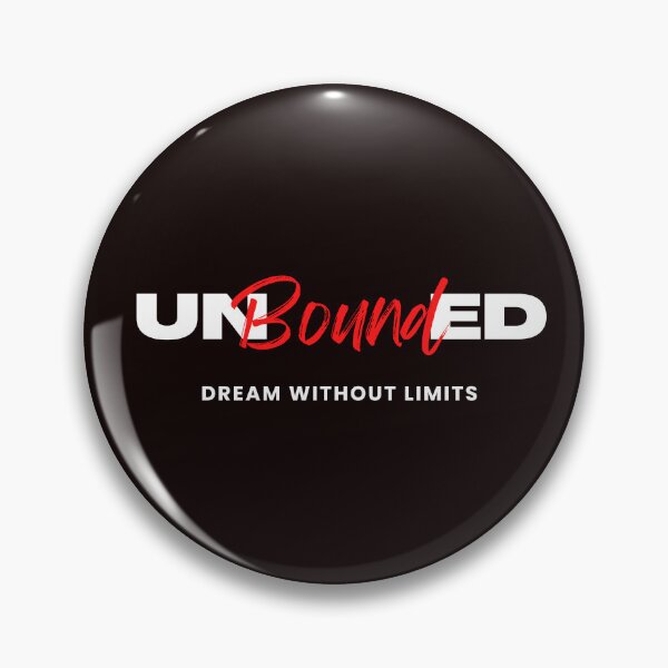 Item preview, UNBOUNDED - Motivational and Inspirational saying for success Seekers designed and sold by CHAMSSTORE.