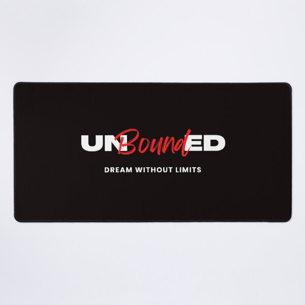 Item preview, UNBOUNDED - Motivational and Inspirational saying for success Seekers designed and sold by CHAMSSTORE.