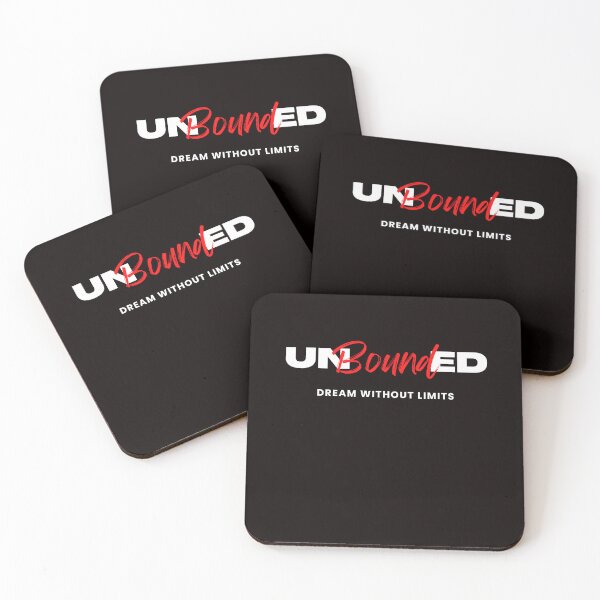 Item preview, UNBOUNDED - Motivational and Inspirational saying for success Seekers designed and sold by CHAMSSTORE.