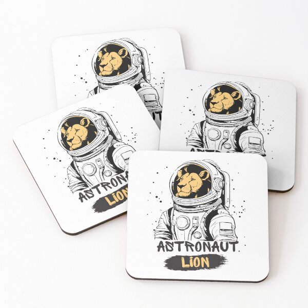 Item preview, Lion Astronaut Paint designed and sold by TrueArtsStore.