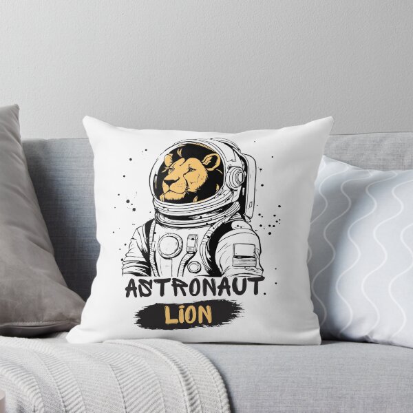 Item preview, Lion Astronaut Paint designed and sold by TrueArtsStore.