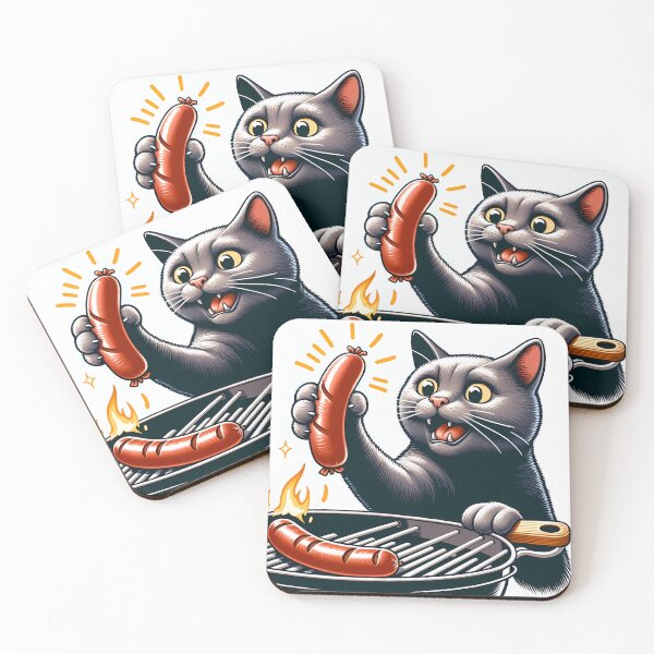 Item preview, Sausage Shenanigans: Charcoal's Grilling Adventure designed and sold by Felix Tanner.