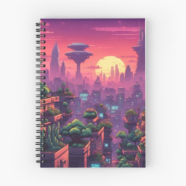 Item preview, Another Sunset in Alien City designed and sold by LostStudio.