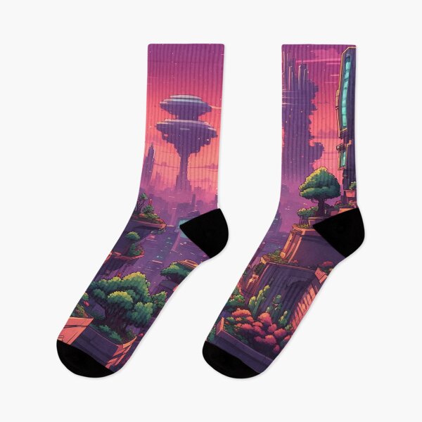Item preview, Another Sunset in Alien City designed and sold by LostStudio.