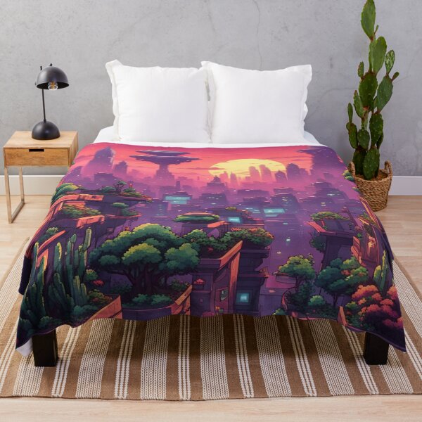 Item preview, Another Sunset in Alien City designed and sold by LostStudio.