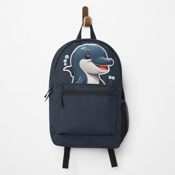 Item preview, Cute Fun Dolphin Logo from The PixelPunny Animal Collection designed and sold by PixelPunny.
