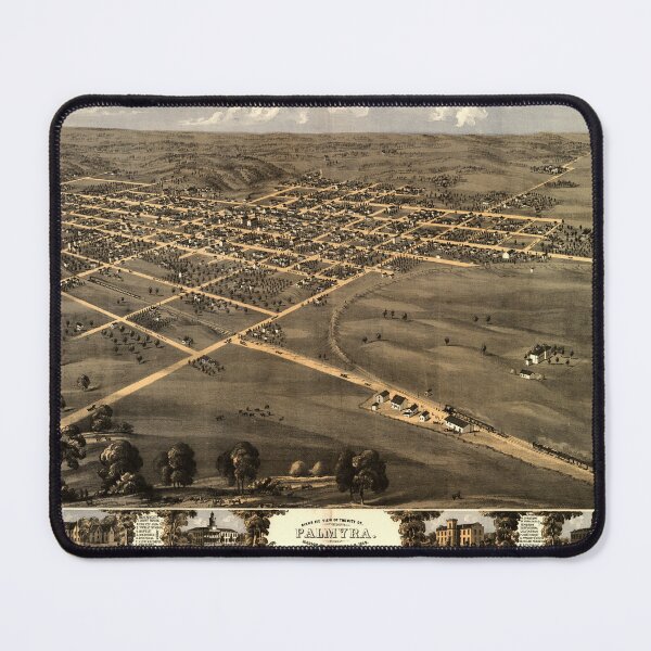 Item preview, Palmyra, Missouri (1869) designed and sold by allhistory.