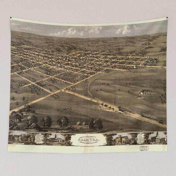 Item preview, Palmyra, Missouri (1869) designed and sold by allhistory.