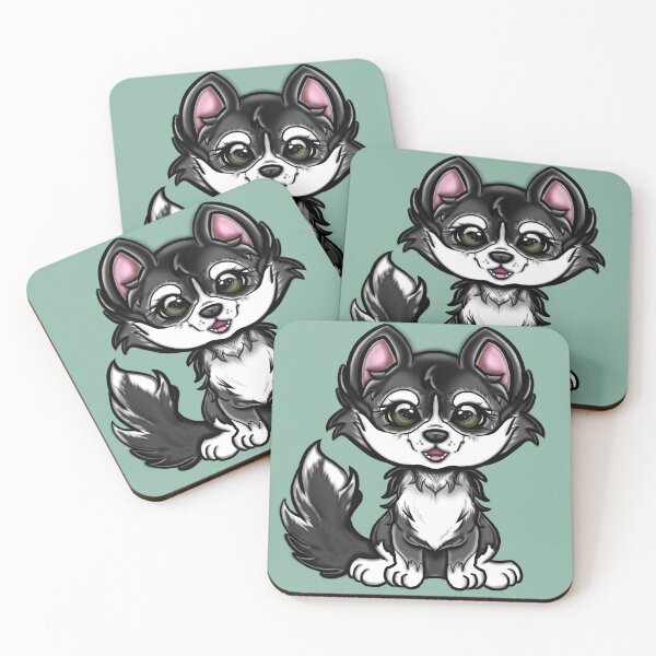 Item preview, Husky puppy designed and sold by ReesesRoom.