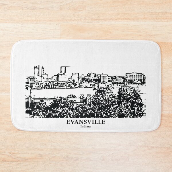 Item preview, Evansville - Indiana designed and sold by Lakeric Cityscapes.