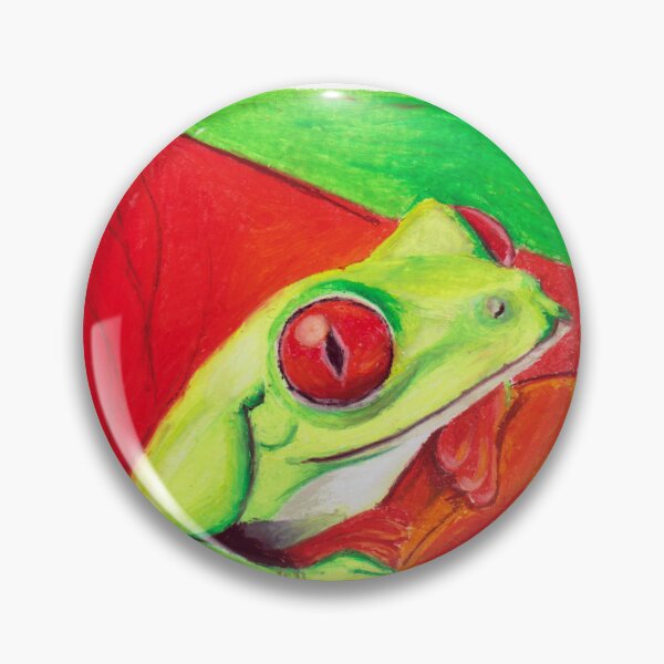 Item preview, Vibrant and Colourfull Frog designed and sold by drawingmary.