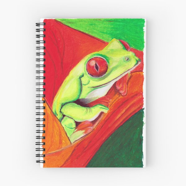 Item preview, Vibrant and Colourfull Frog designed and sold by drawingmary.