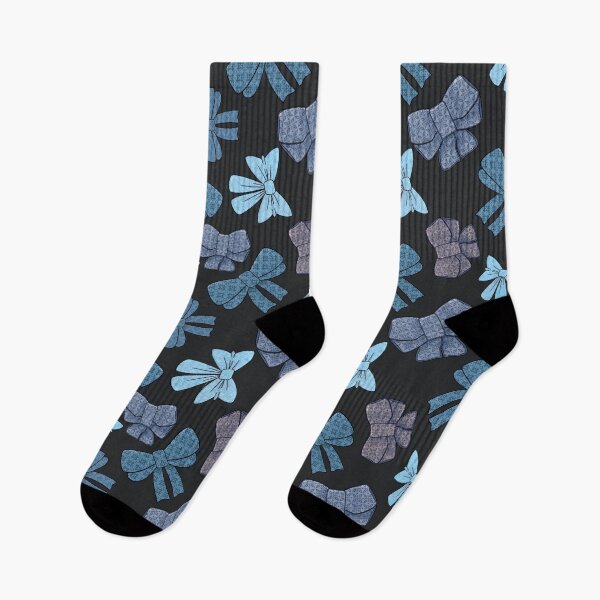 Item preview, Bows in Denim designed and sold by Andrea Turner.