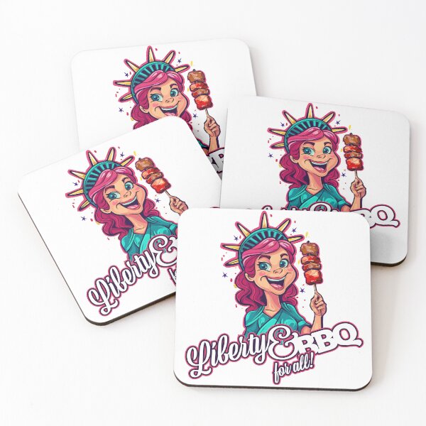 Item preview, Liberty & BBQ For All! designed and sold by Dimokaya Clothing Co..