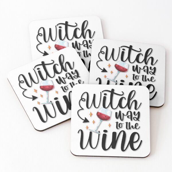 Item preview, Witch Way to the Wine - AlaskaMagick designed and sold by Alaska Magick.