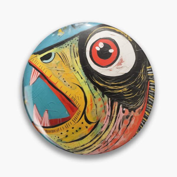 Aperçu de l'œuvre Poisson Art Brut créée et vendue par sheprint.