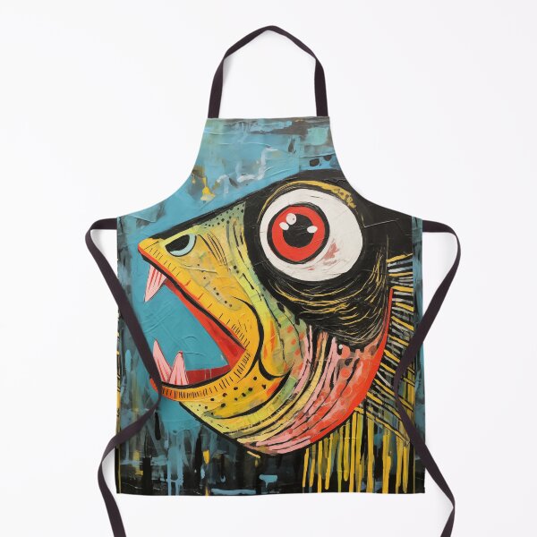 Aperçu de l'œuvre Poisson Art Brut créée et vendue par sheprint.