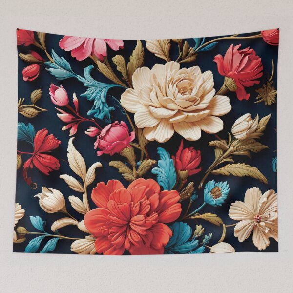 Item preview, floral pattern designed and sold by NeedyourArt.