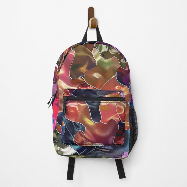 Item preview, Vibrant Metalic Camouflage Pattern With Multicolored Abstract Shapes 4.1 designed and sold by Reichcorp.