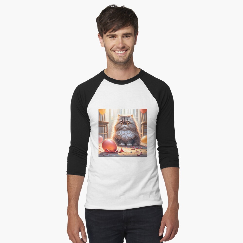 Item preview, Baseball ¾ Sleeve T-Shirt designed and sold by beeloveq.