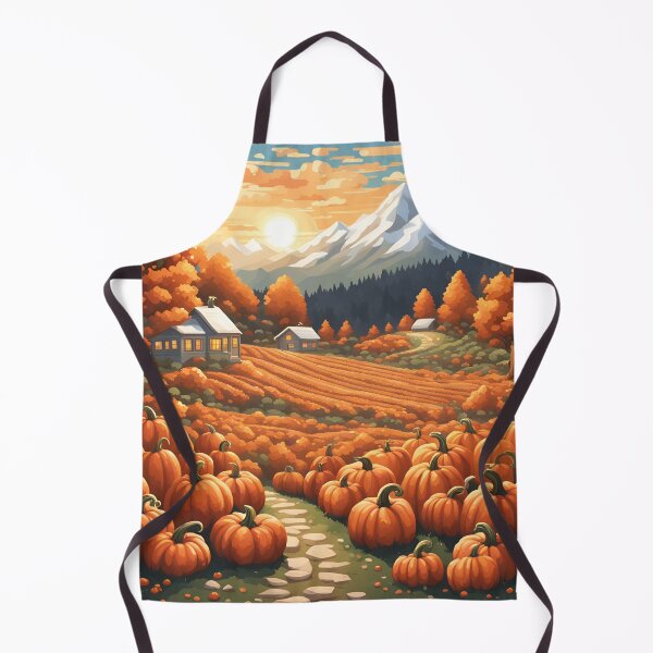 Item preview, Fall Pumpkin Field designed and sold by VeiledVision.