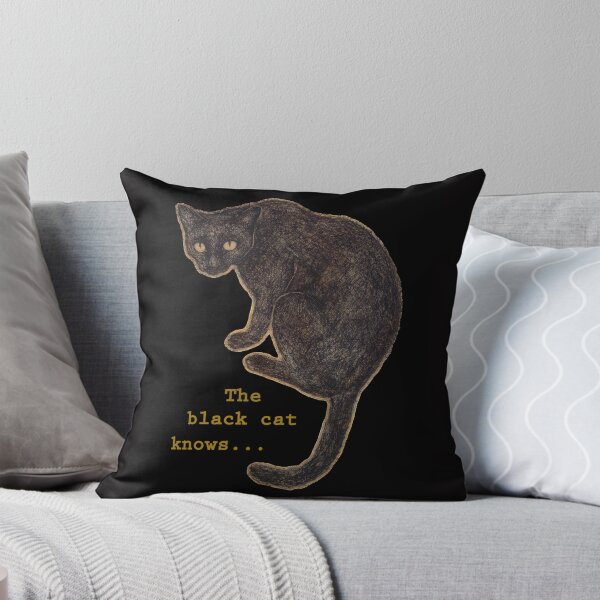 Item preview, The black cat knows designed and sold by alczar.