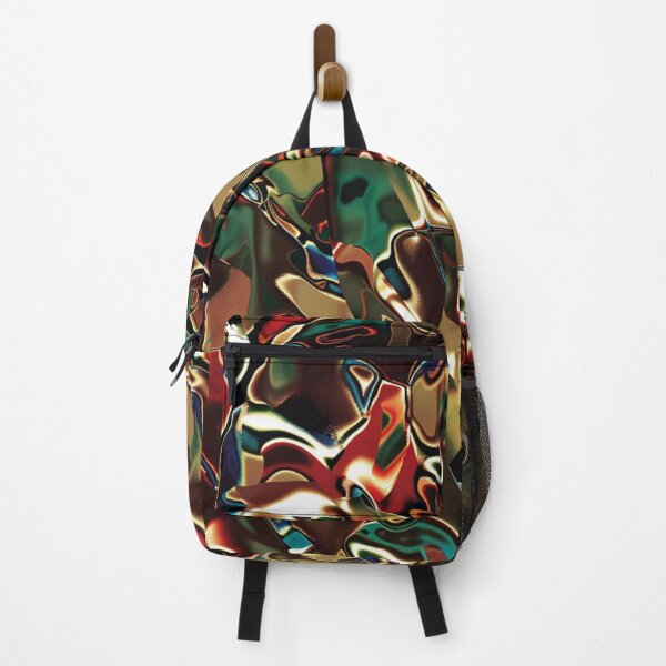 Item preview, Vibrant Metalic Camouflage Pattern With Multicolored Abstract Shapes 4.3 designed and sold by Reichcorp.