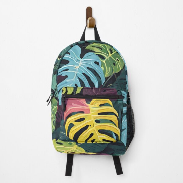 Artikelvorschau, Bunte Monstera-Blätter entworfen und verkauft von MyCraftForYOU.