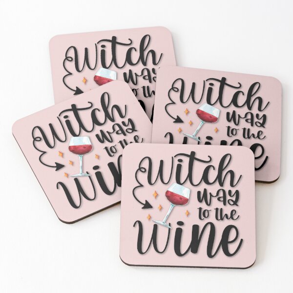 Item preview, Boho Blush Pink, Cottagecore - Witch Way to the Wine - AlaskaMagick designed and sold by Alaska Magick.