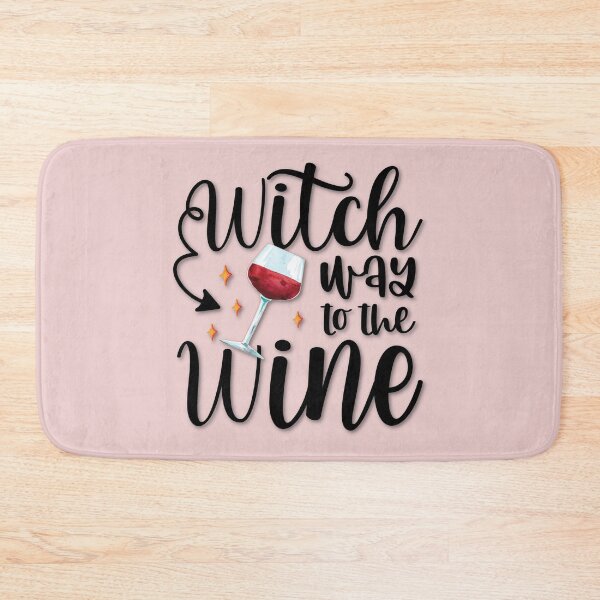 Item preview, Boho Blush Pink, Cottagecore - Witch Way to the Wine - AlaskaMagick designed and sold by Alaska Magick.