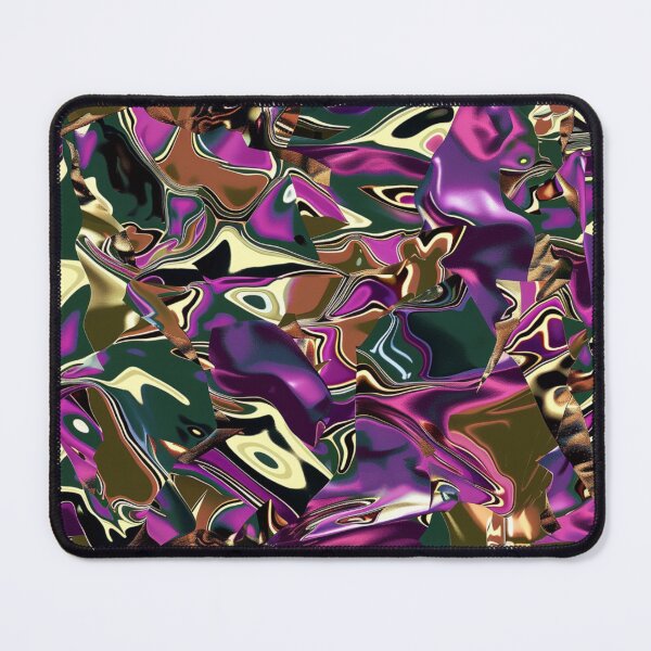Item preview, Vibrant Metalic Camouflage Pattern With Multicolored Abstract Shapes 4.4 designed and sold by Reichcorp.