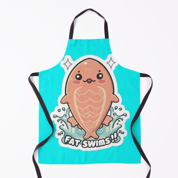 Item preview, Salmon Lover: Fat Swims designed and sold by OceanProtec.