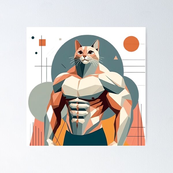 Item preview, Swole Cat designed and sold by Day Dreamer.