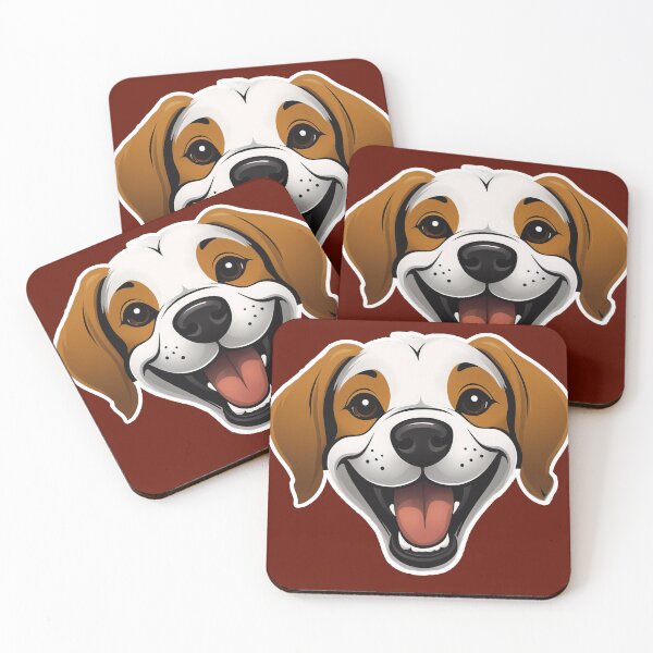 Item preview, Cute Fun Dog Logo from The PixelPunny Animal Collection designed and sold by PixelPunny.