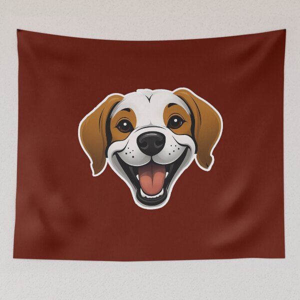 Item preview, Cute Fun Dog Logo from The PixelPunny Animal Collection designed and sold by PixelPunny.
