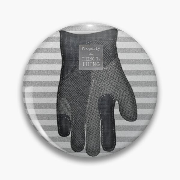 Item preview, Sleeping Pocket for Thing T. Thing - Addams family (gray stripe pattern) designed and sold by D-Vogt-Grafik.