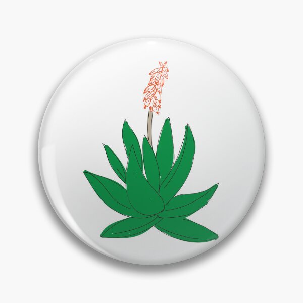 Item preview, green and orange aloe designed and sold by Jolene Hall.