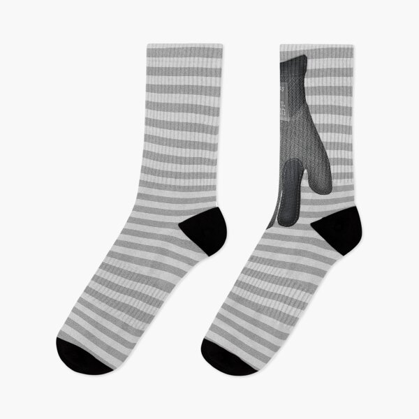 Item preview, Sleeping Pocket for Thing T. Thing - Addams family (gray stripe pattern) designed and sold by D-Vogt-Grafik.