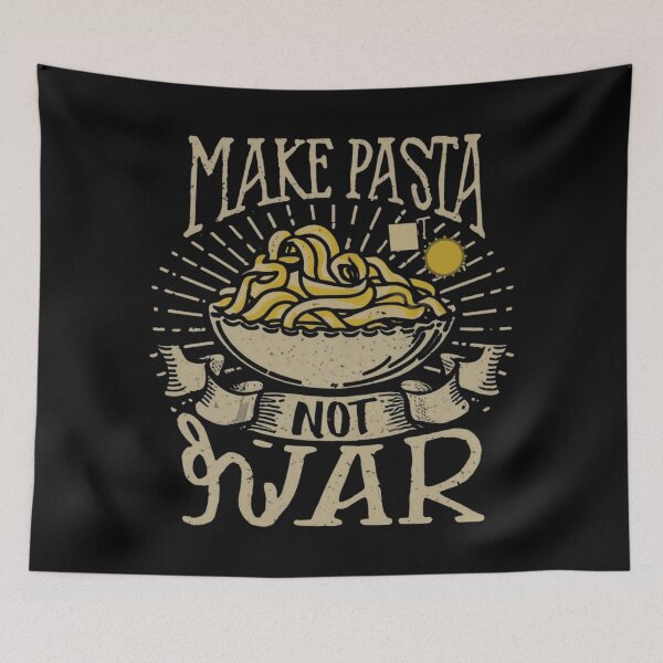Item preview, Make Pasta not war designed and sold by SidTastic .