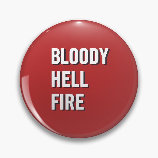 Item preview, Bloody hell fire - Statement tshirt designed and sold by oyptjewellery.