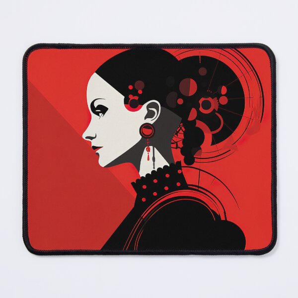 Item preview, Ada Lovelace | Red minimalism designed and sold by ComicsFactory.
