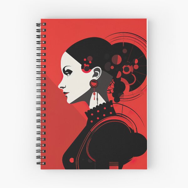 Item preview, Ada Lovelace | Red minimalism designed and sold by ComicsFactory.