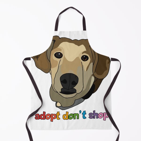 Item preview, Adopt don’t shop designed and sold by NatLeBrunDesign.