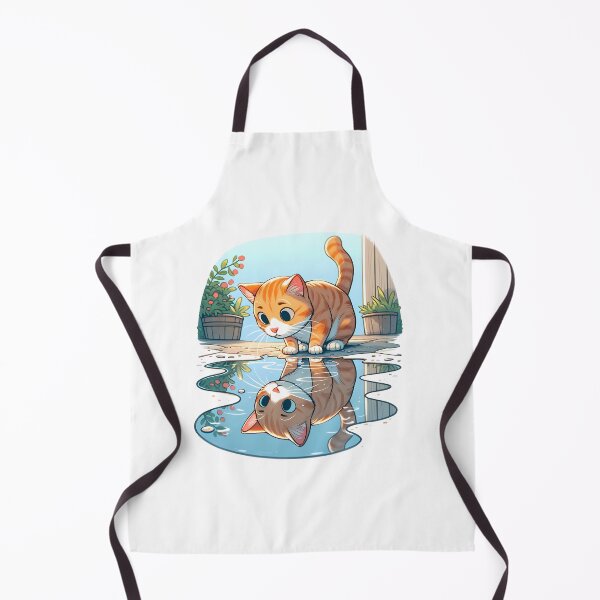 Item preview, Puddle Ponderer: Ginger's Reflection designed and sold by Felix Tanner.