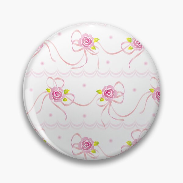 Item preview, Coquette Girly Bow Pink Flower Pinterest Aesthetic Pattern  designed and sold by lovcee.